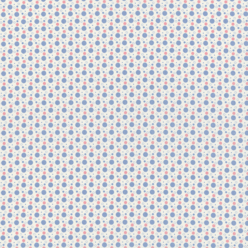 fabric pattern of dots on a white background