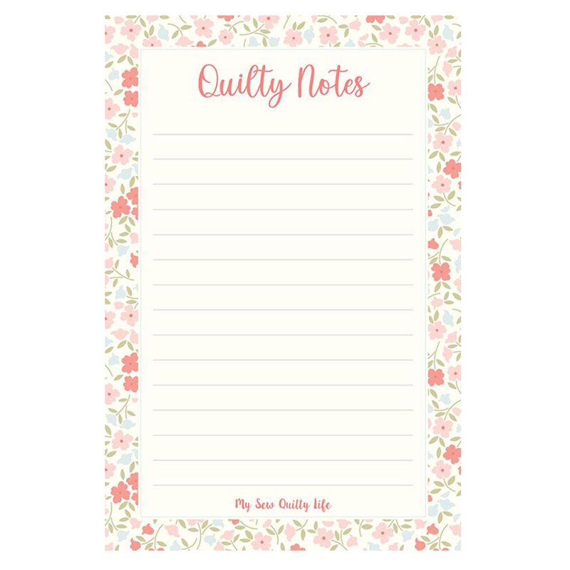 Digital mockup of the notepad, isolated on a white background.