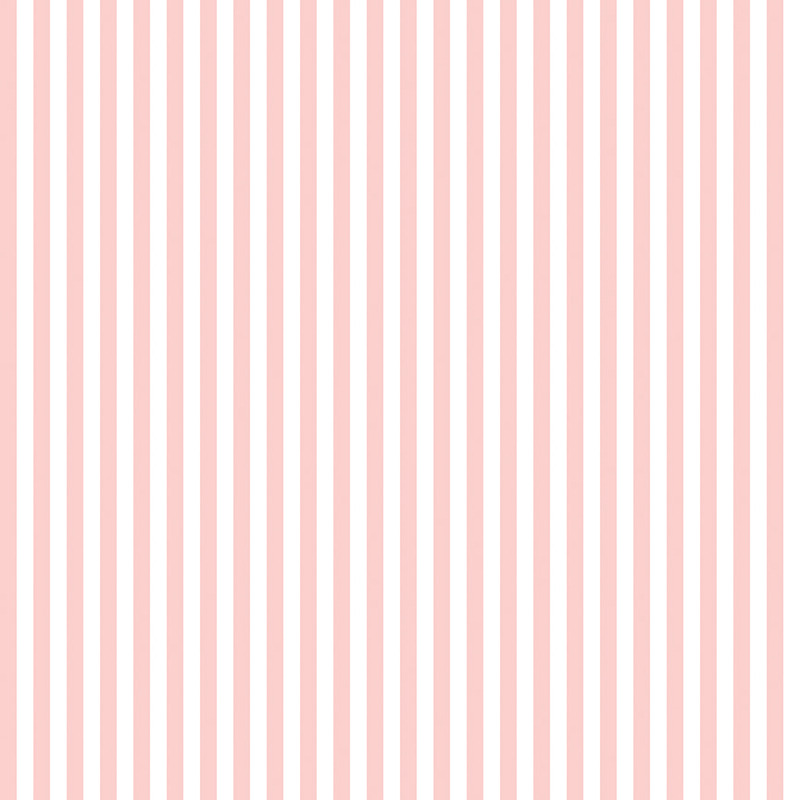 White fabric with thin pink stripes.