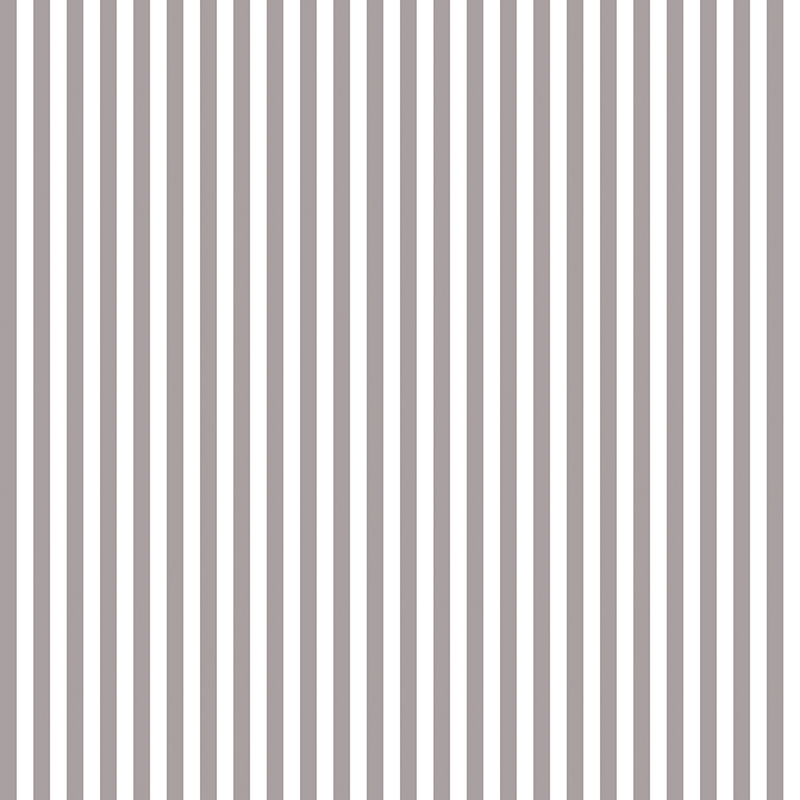 White fabric with thin gray stripes.