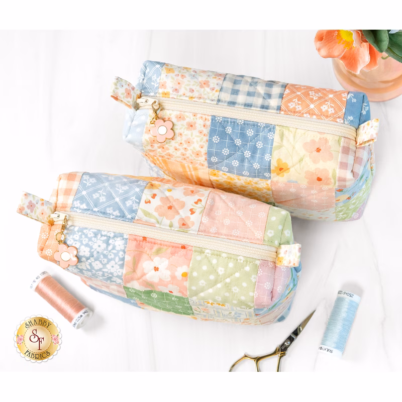   Mini-Charm Bag Kit - Cottage Charm - Makes 2 preload image