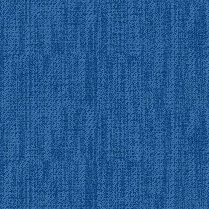 Solid blue fabric with a subtle texture pattern.