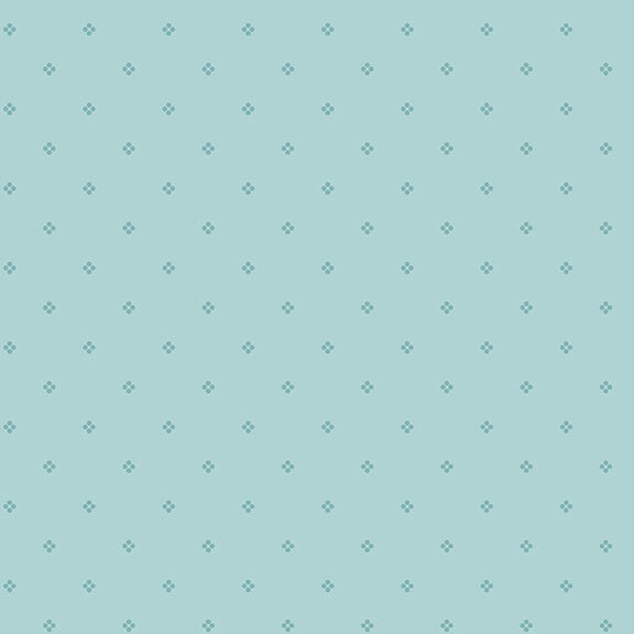 Light aqua fabric with a subtle tonal pattern of small florals