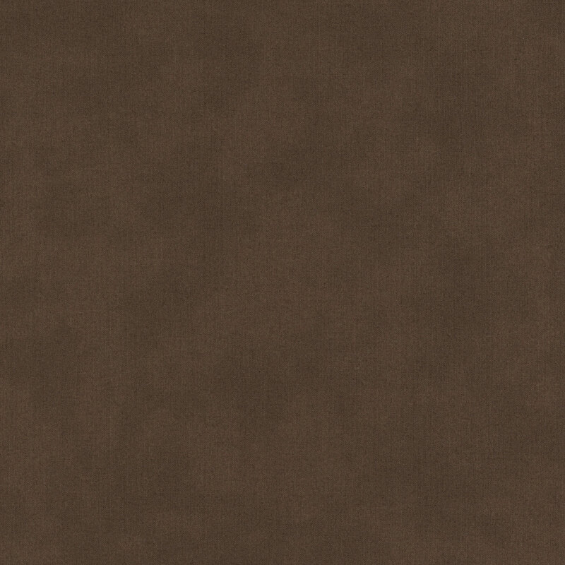 Solid mottled soil brown fabric.