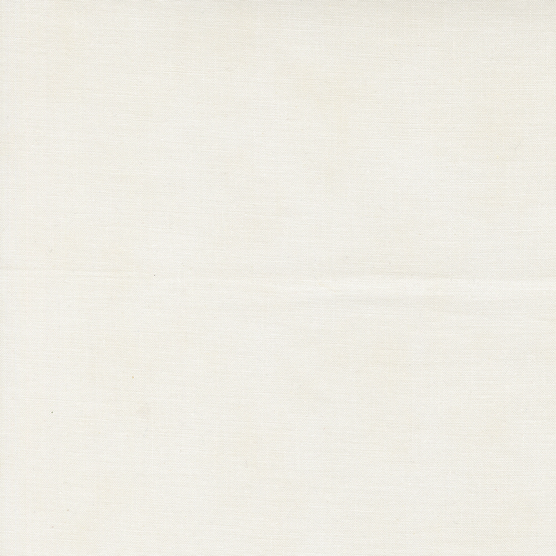 A very lightly textured off white fabric.
