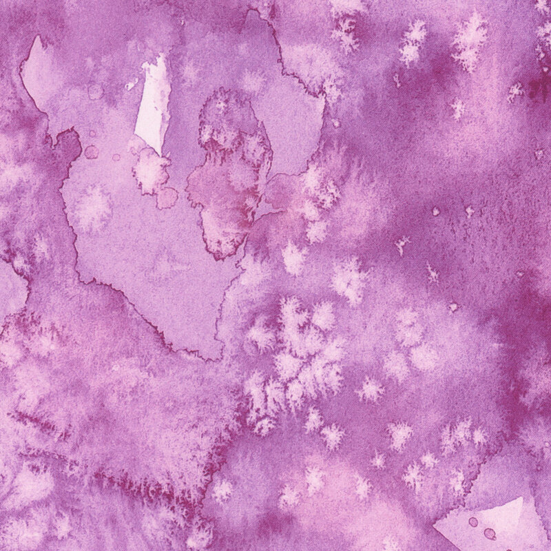 Abstract watercolor texture featuring varying shades of purple.