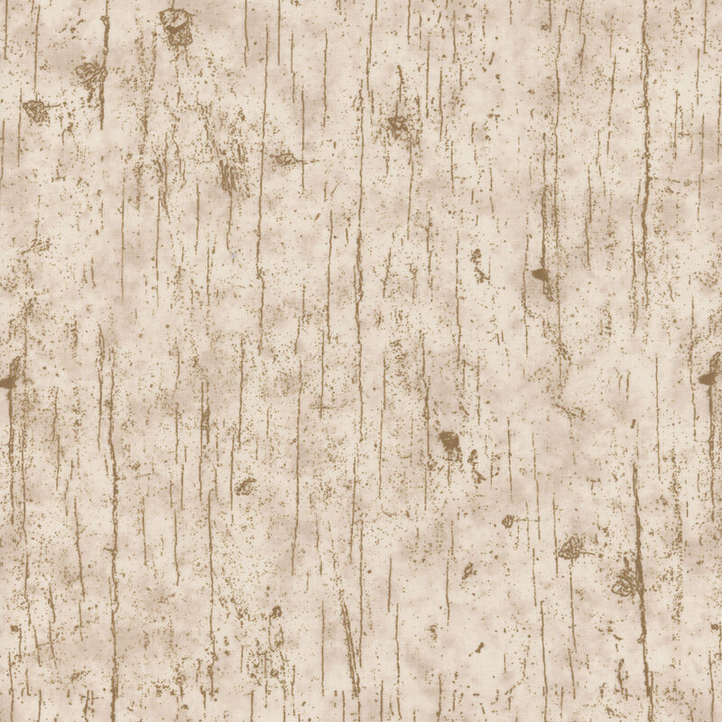 Textured beige background with subtle wood grain patterns and small imperfections.