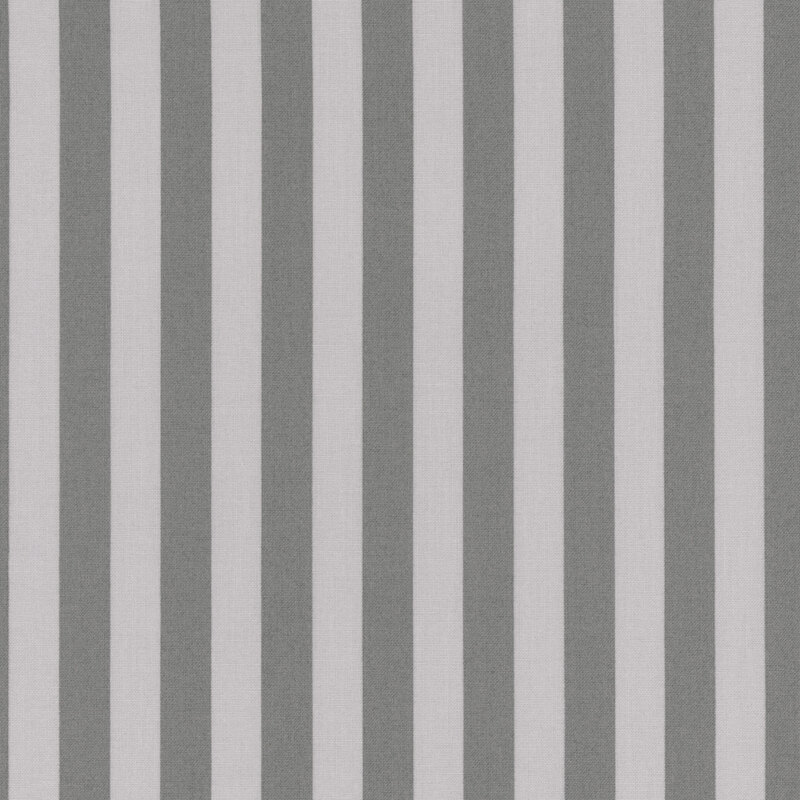 Dark gray and light gray vertical striped fabric