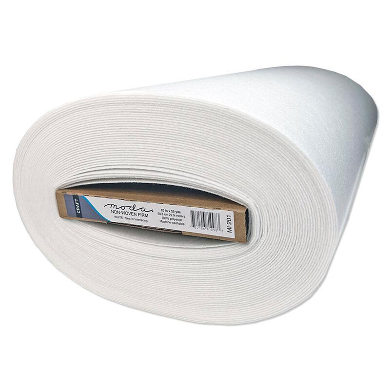 A bolt of the Moda Sew In Firm Non-woven Interfacing - 20