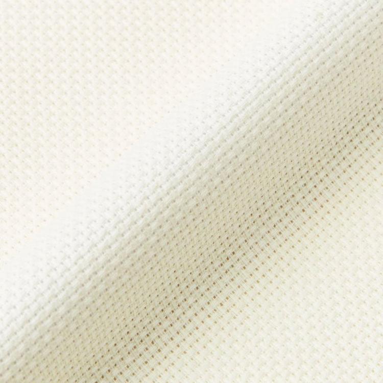 cross stitch cloth in natural with grid of holes for cross stitch