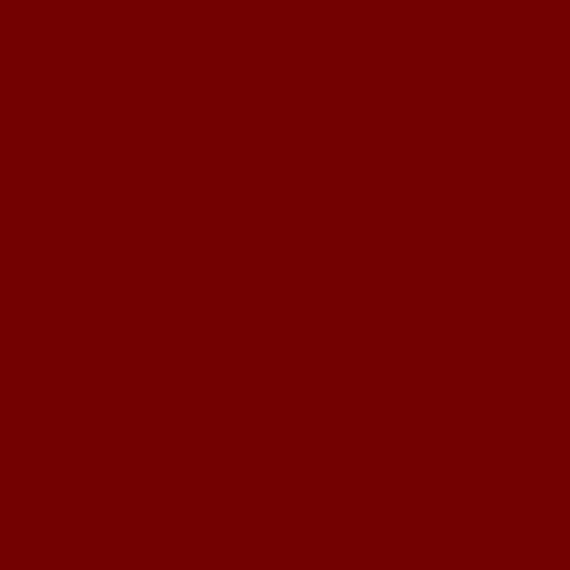 Swatch of rose red solid wool fabric