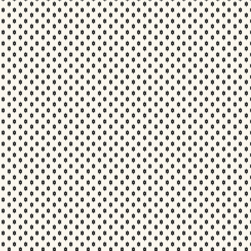 cream fabric featuring a black charcoal geometric pattern