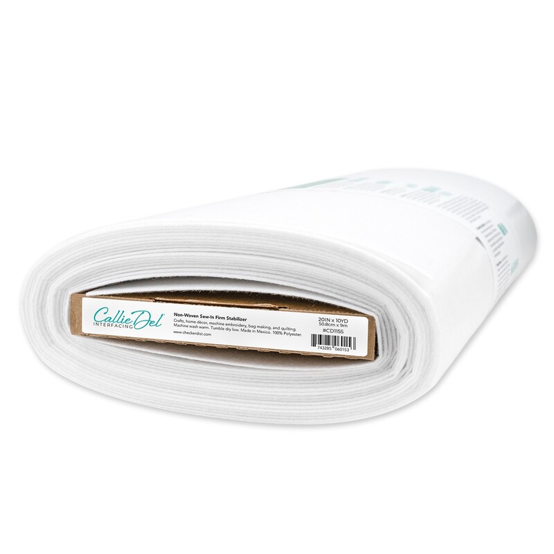 A bolt of the Callie Del - Non-Woven Sew-In Firm Stabilizer - 20