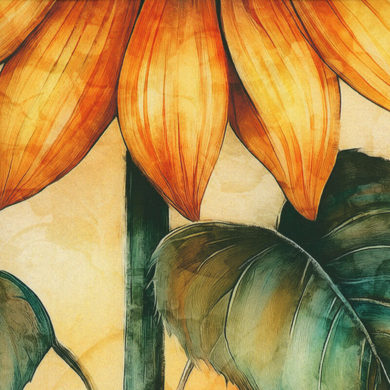 Sunflower Serenade 31800-X Panel Multi by Morris Creative Group