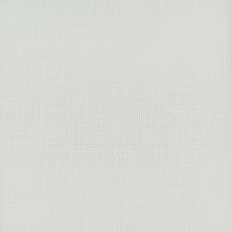 Close up swatch of Wichelt 14ct Aida in the color French Lace.