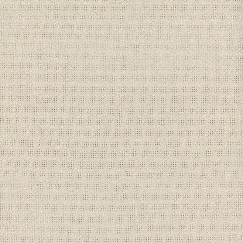 Close up swatch of Wichelt 14ct Aida in the color Lambswool.