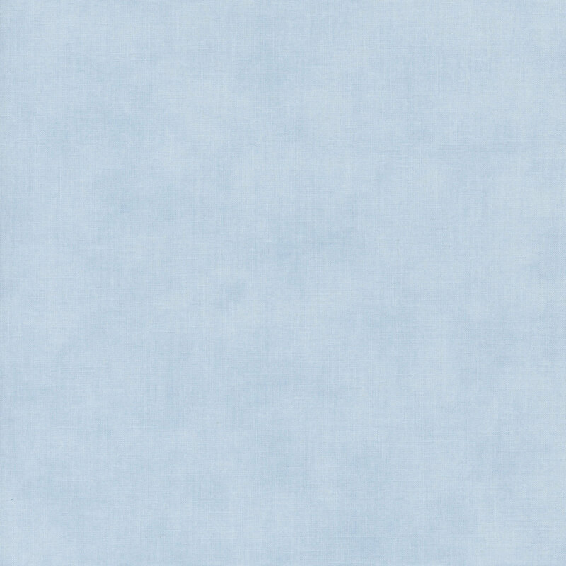 Vintage blue fabric swatch with very subtle tonal mottling.