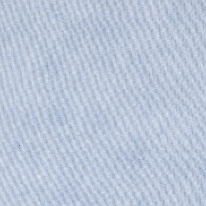 Vintage blue fabric swatch with very subtle tonal mottling.