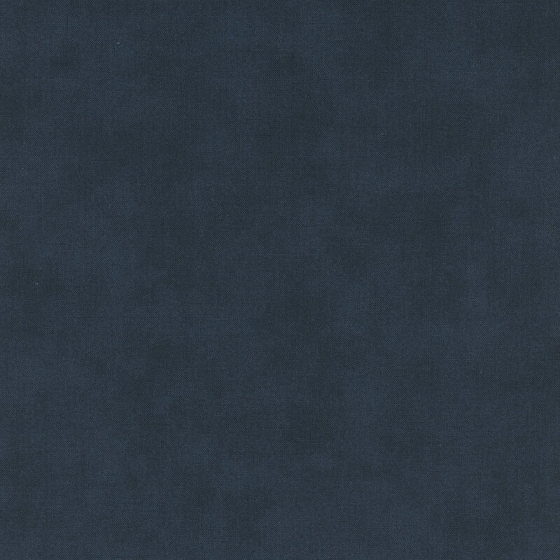 Navy blue fabric swatch with very subtle tonal mottling.