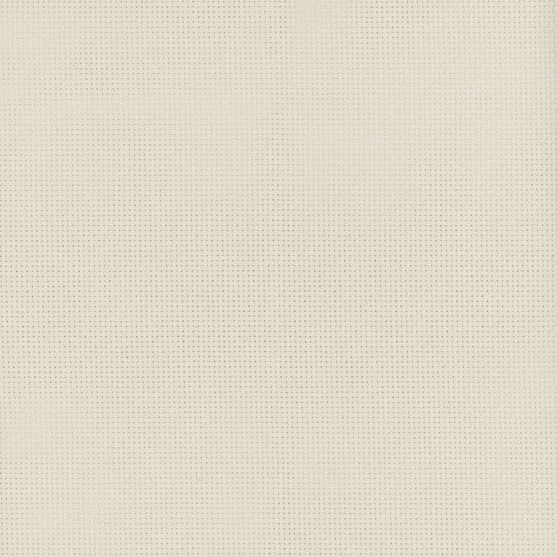 Close up swatch of Wichelt 14ct Aida in the color Oyster.