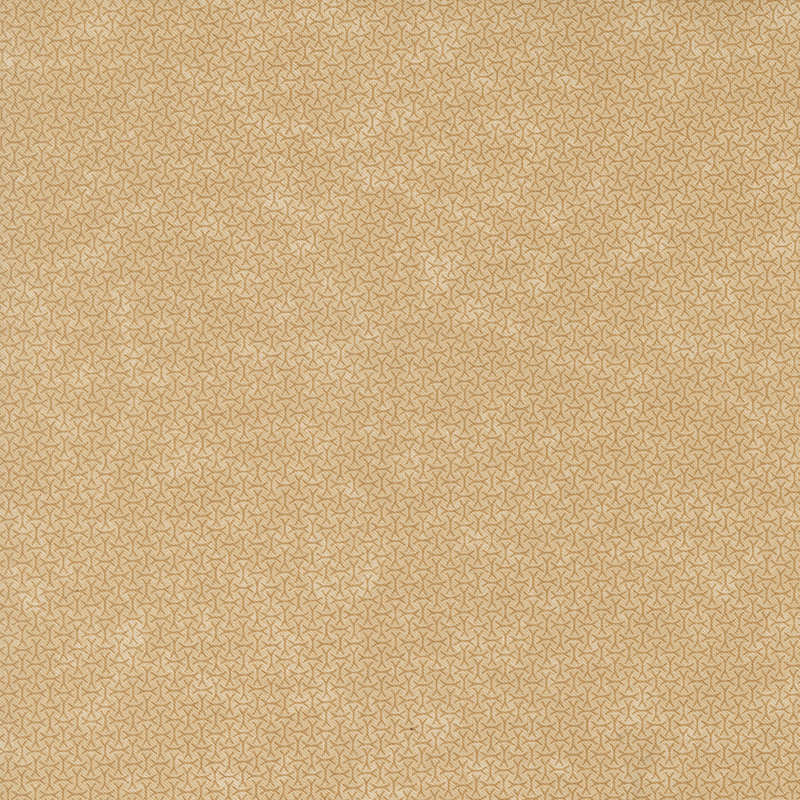 A mottled tan fabric with an arrangement of abstract tonal lines. 