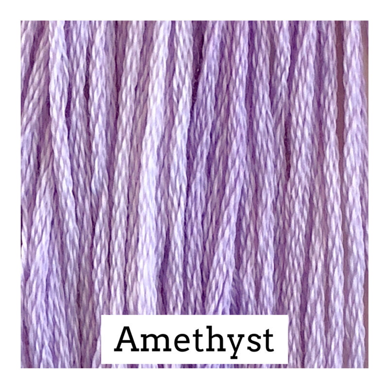 A light purple swatch of Classic Colorworks floss.