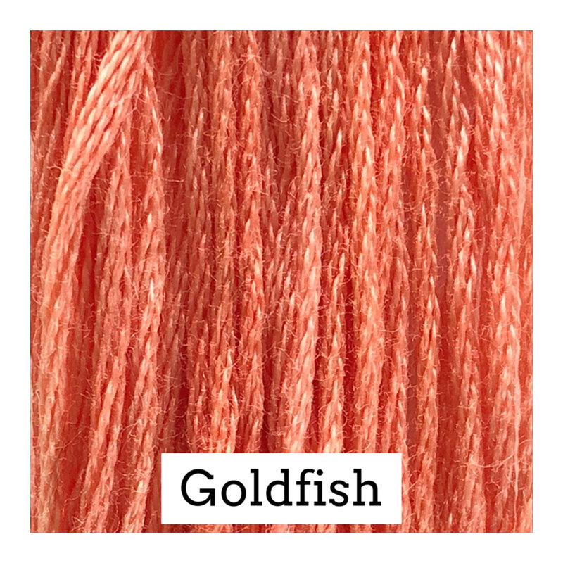 Swatch with coal pink threads