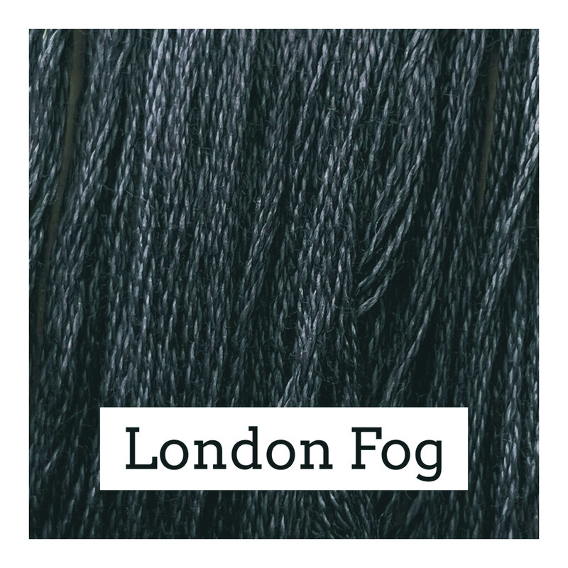 Swatch with light black threads