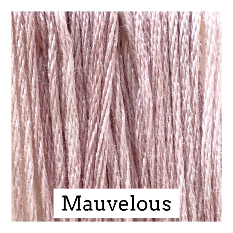 Swatch with latte brown threads