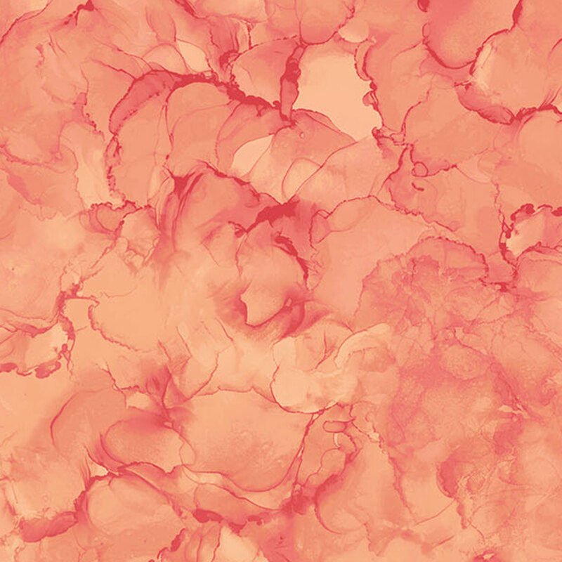 A peach marbled fabric. 