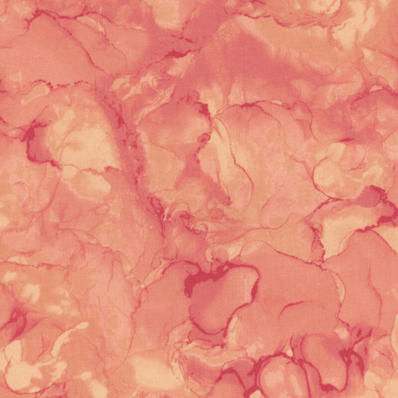 A peach marbled fabric. 