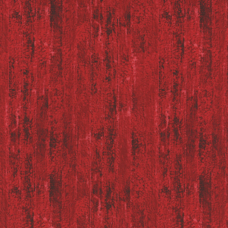 red fabric featuring a weathered and rustic barn style siding theme