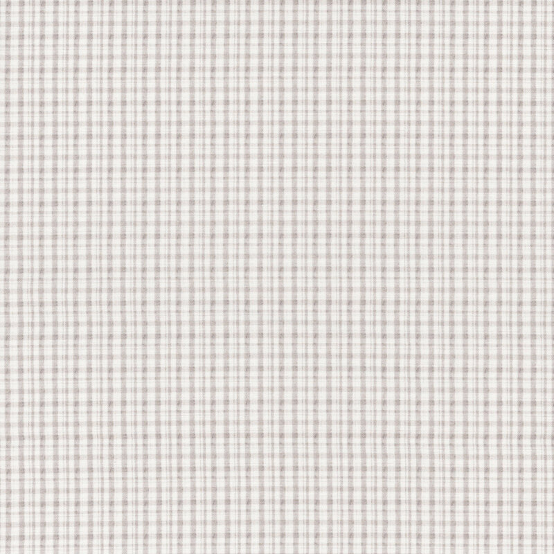 sandy tan gingham on white fabric