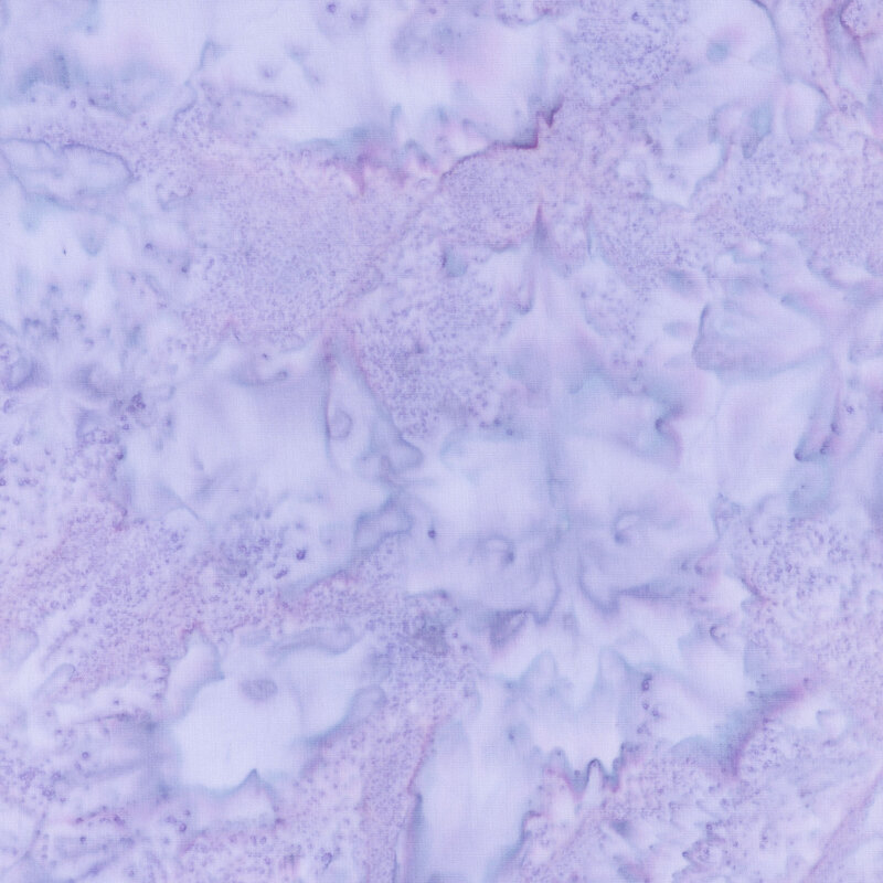 A tonal very light purple mottled fabric. 