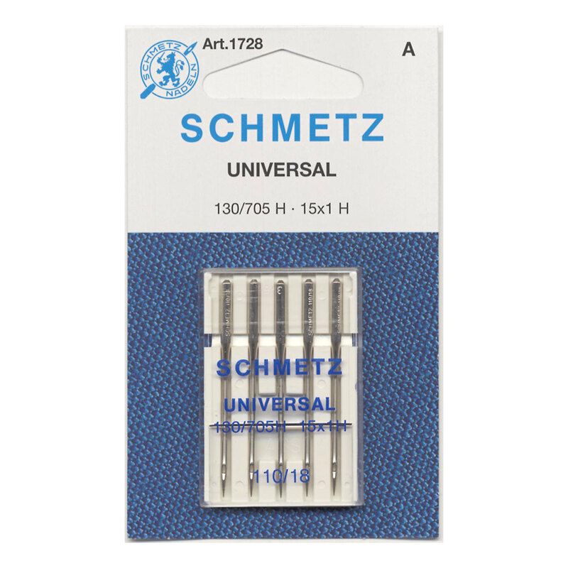Schmetz Universal Machine Needles - Size 110/18 5ct