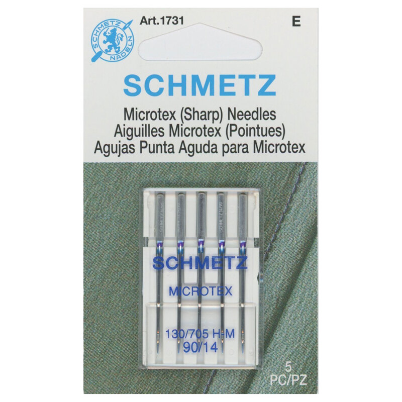 Schmetz Microtex Needles - Size 90-14 - 5ct