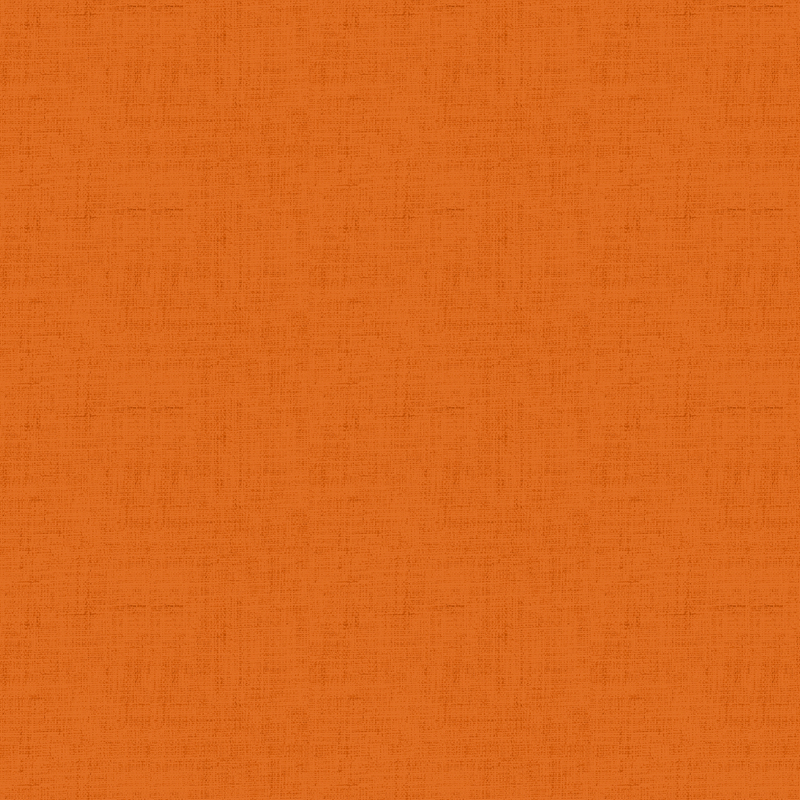 Orange fabric with a tonal linen texture.