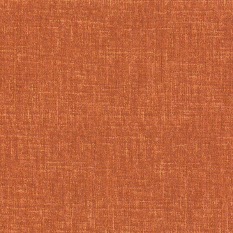 Burnt sienna fabric with a tonal linen texture.