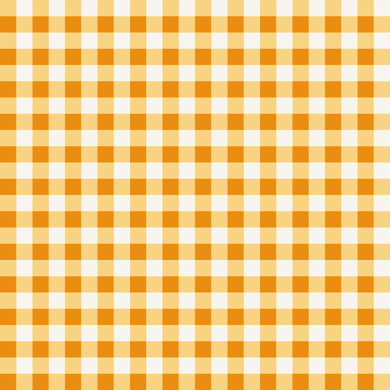 A honey yellow gingham pattern