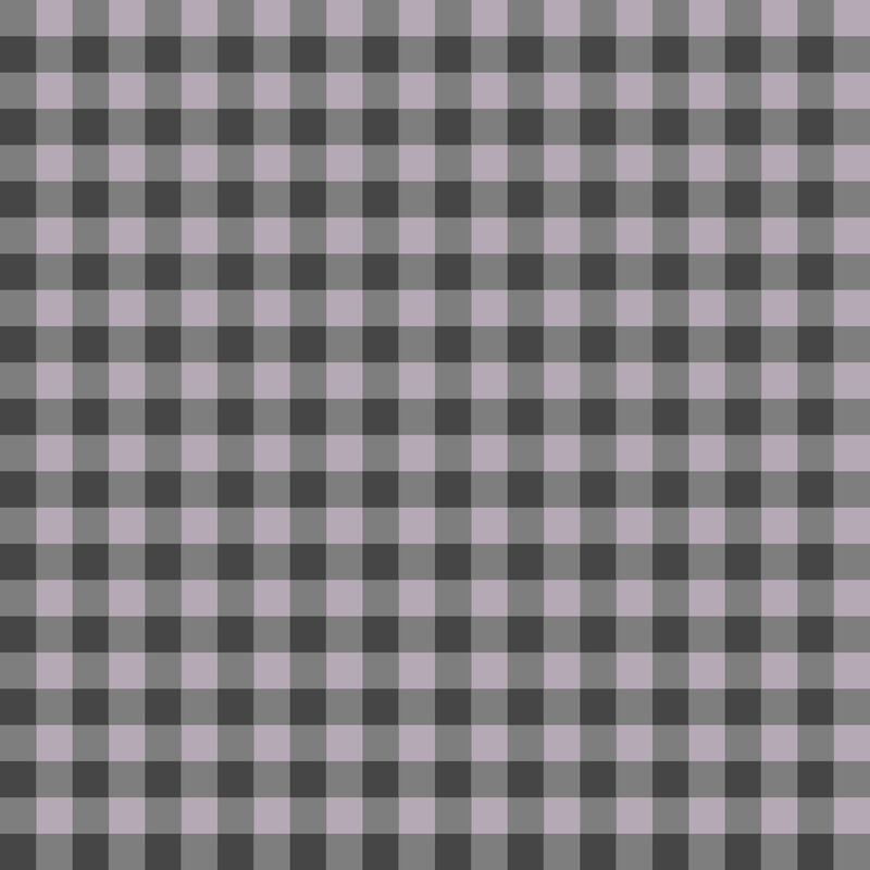 A gray and light purple gingham pattern