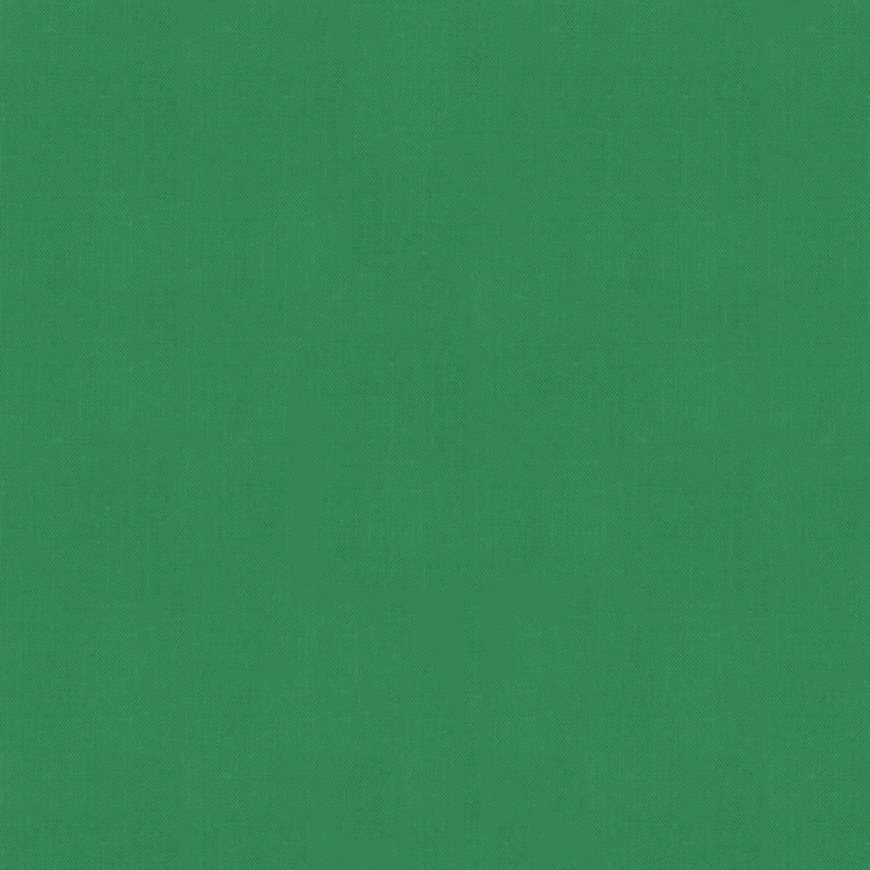 Solid fabric in a deep jade green color