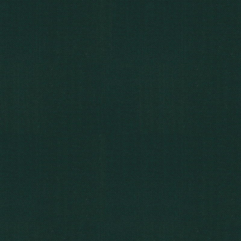 Solid fabric in a very dark green color