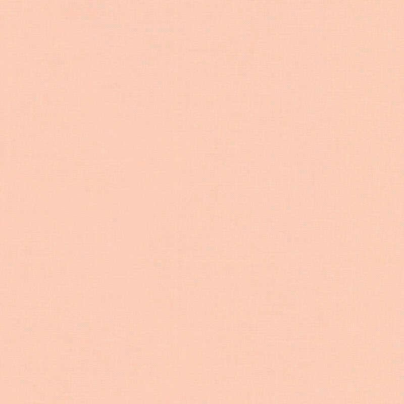 Solid fabric in a bright peach color