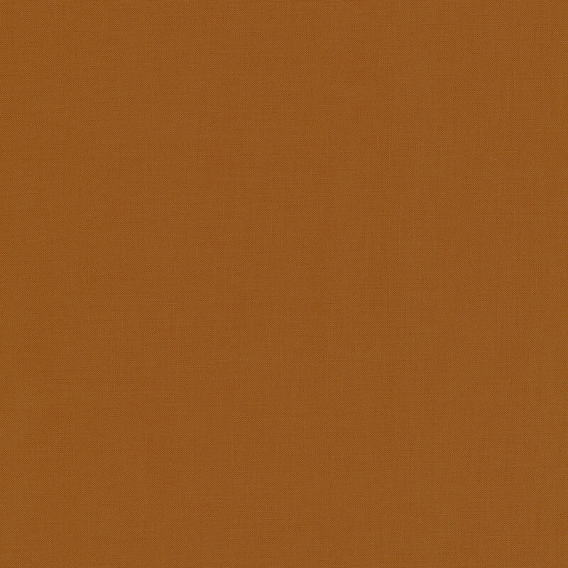 Solid fabric in a russet brown color
