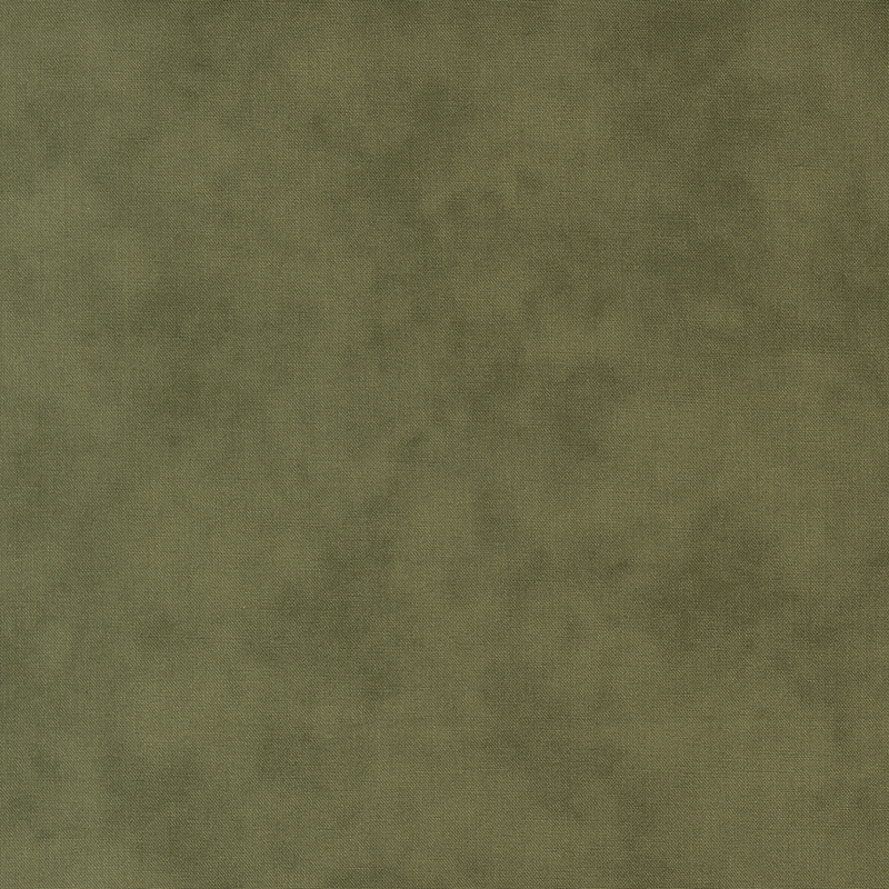 Basic mottled green fabric.