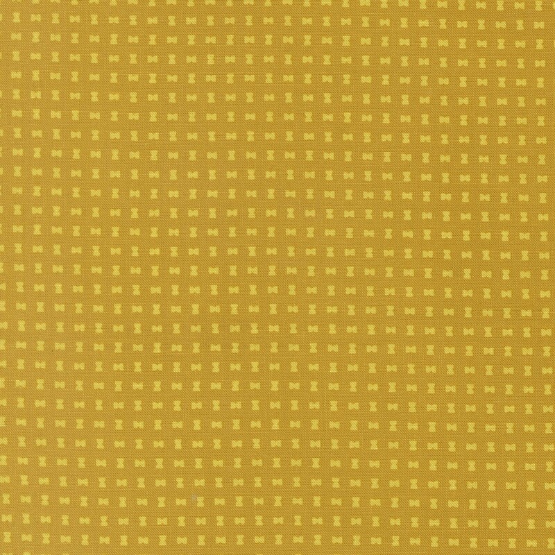 Small yellow hourglass shapes on a gold background