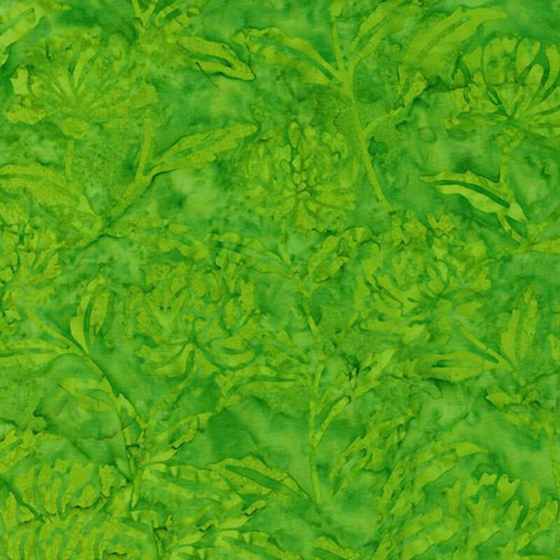 Shamrock green watercolor fabric.