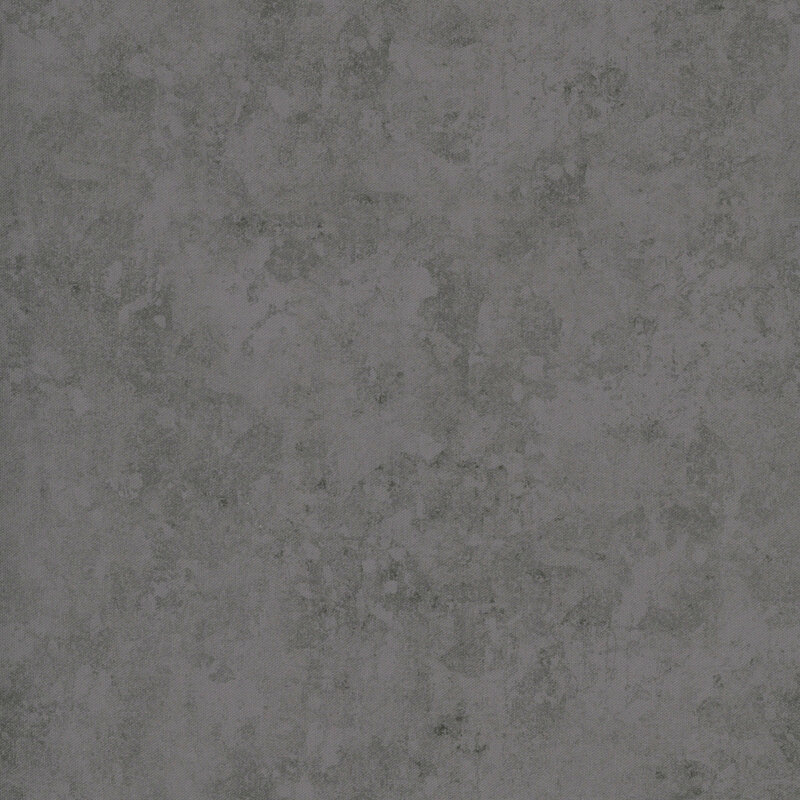 Mottled dark cool gray fabric.