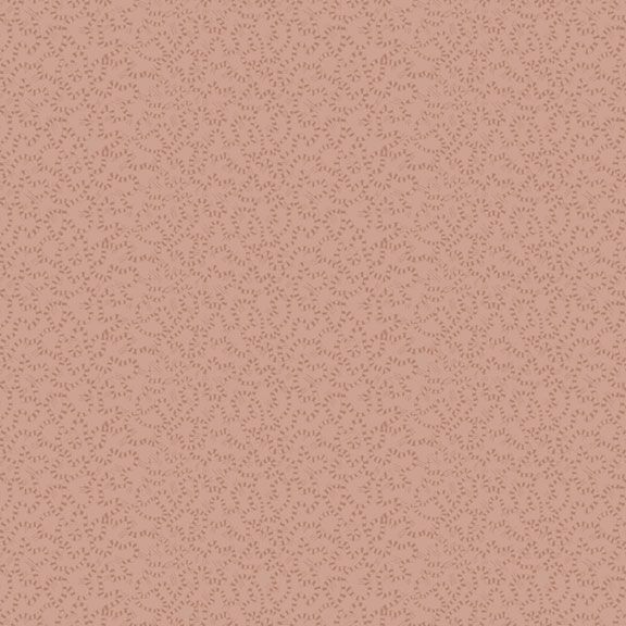 Dark pink fabric with a pattern of dense, squiggly striped lines.