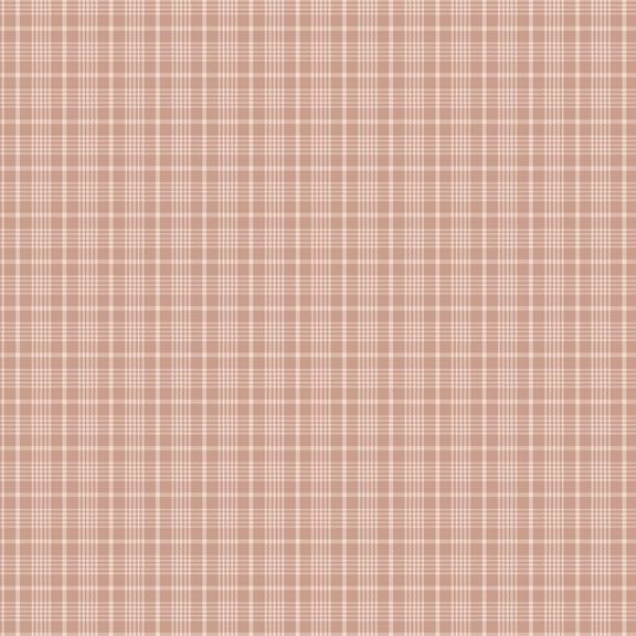 Dark pink fabric with a tonal plaid pattern.